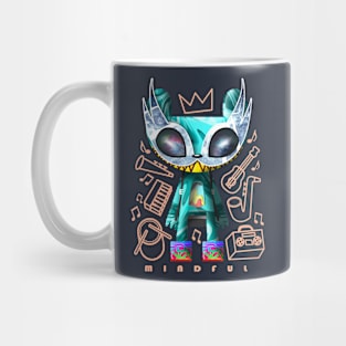 cat boi music love Mug